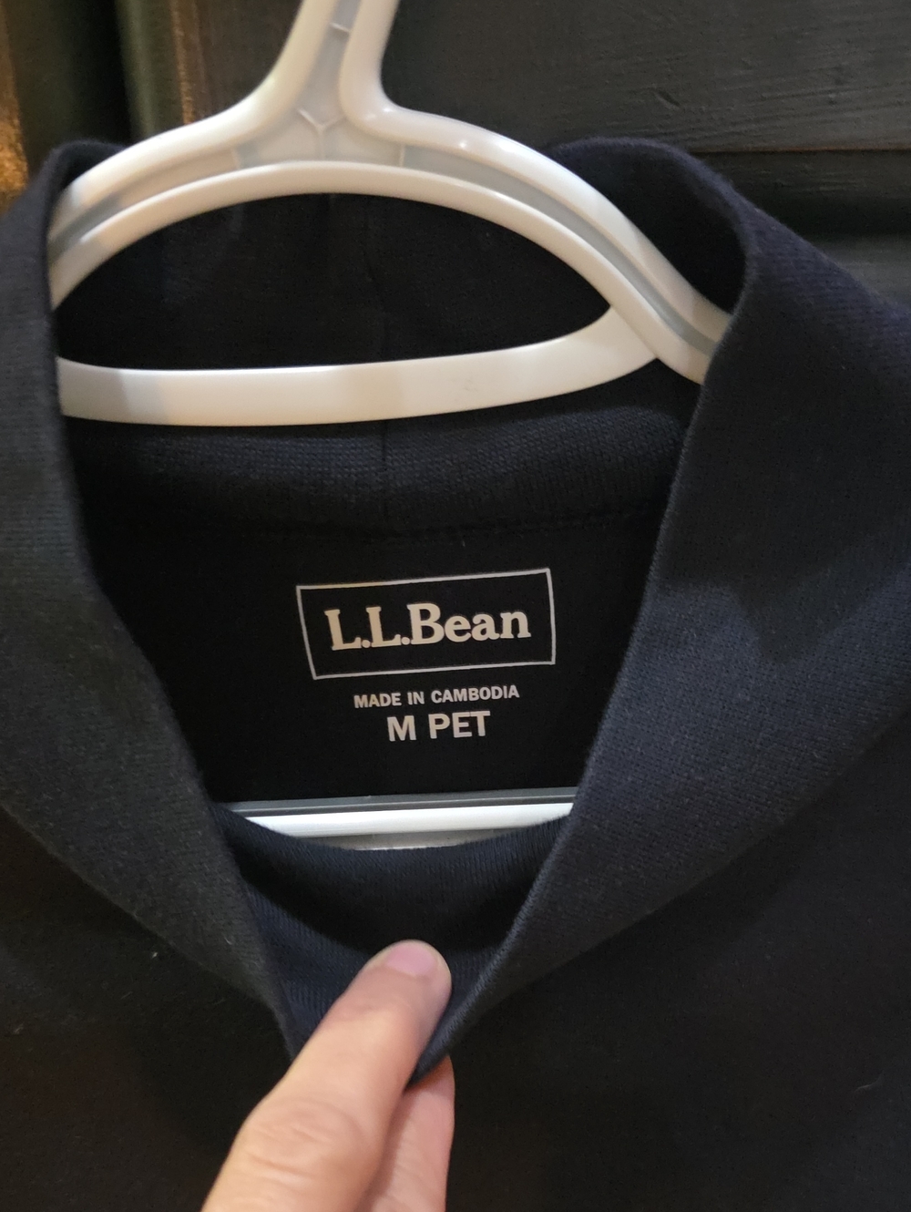 L.L. Bean Womens Layering Black Long-Sleeve Mock Neck Cotton Knit Top Classic - Picture 2 of 11